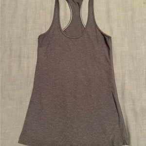lululemon gray Racerback Tank Top